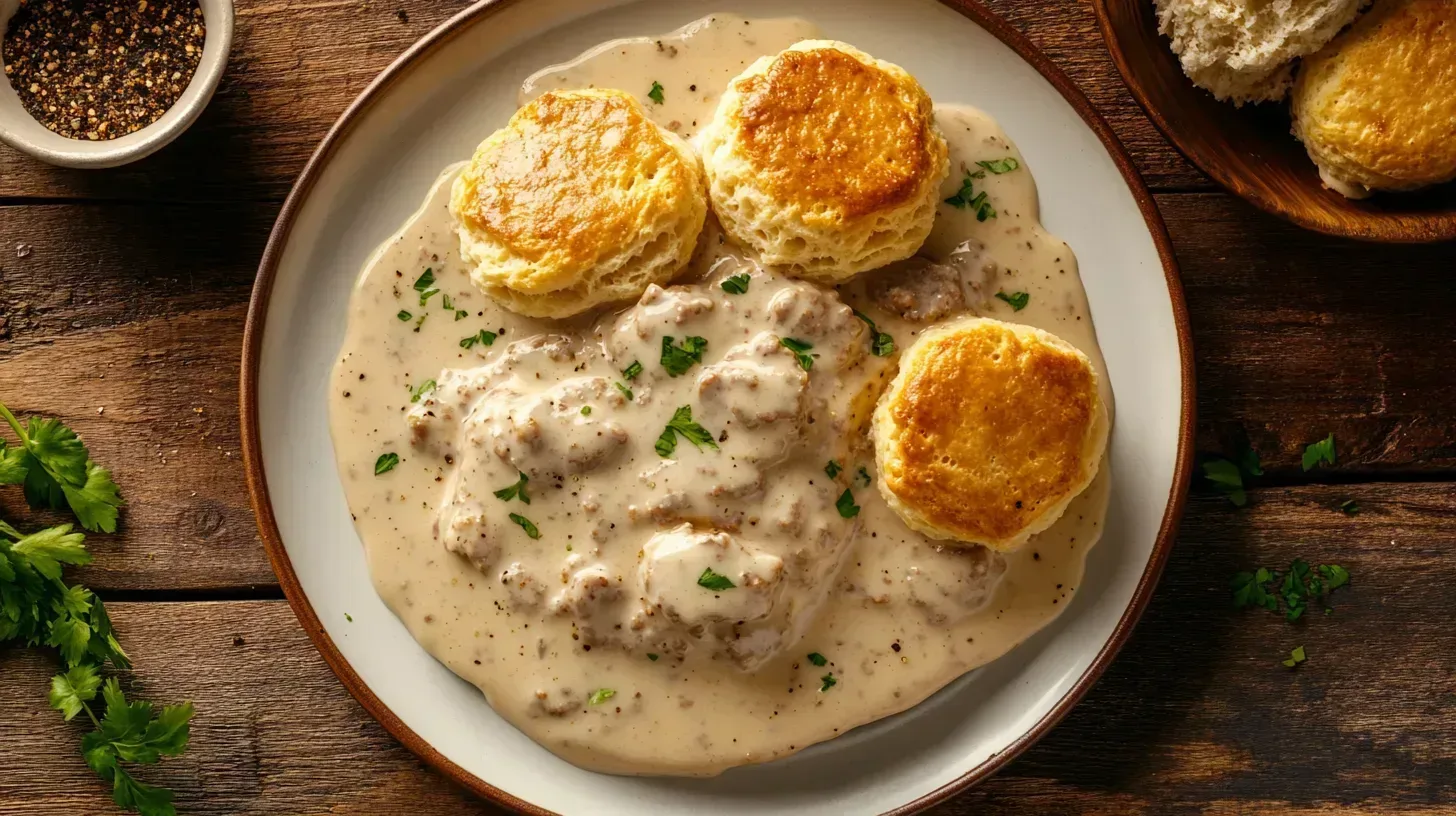 what to serve with biscuits and gravy?